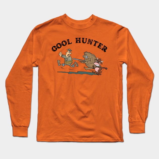 Cool hunter Long Sleeve T-Shirt by stylishkhan